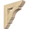 Ekena Millwork Balboa Slat Rough Sawn Bracket, Douglas Fir, 4"W x 20"D x 20"H BKT04X20X20BOA06RDF - alternate 1